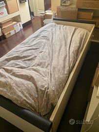 Letto singolo con  letto estraibile Tisettanta