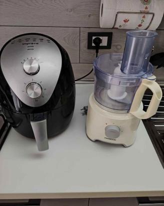 robot da cucina+friggitrice ad aria 
