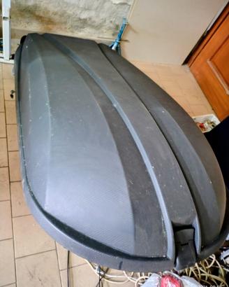 baule auto con staffe da 430l