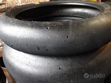 pneumatici, gomme pirelli slick sc1 + rain