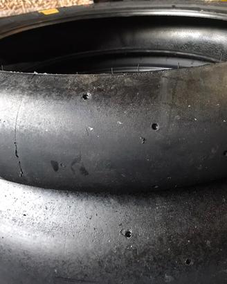 pneumatici, gomme pirelli slick sc1 + rain