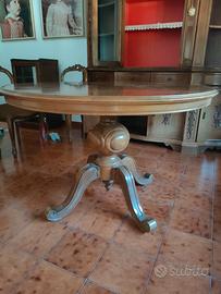 Tavolo legno tondo