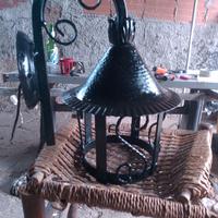 Lampada da esterno antica tua in ferro
