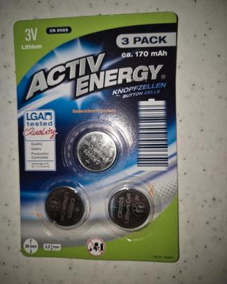 batterie CR 2025 o CR 2032 nuove