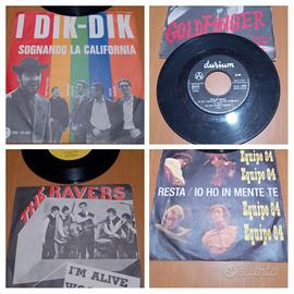 4 vinili 45giri 