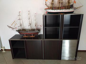 mobili componibili in palissandro