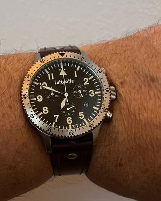 Cronografo Luftwaffe L530 Pilots Watch made in Ger