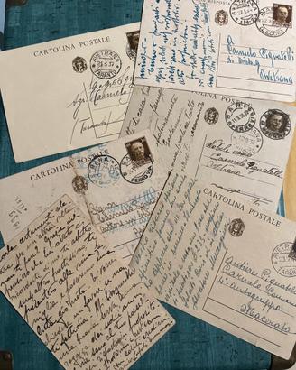 lotto Cartoline ventennio fascista