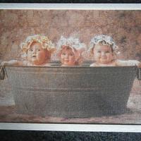 Puzzle  Anne Geddes 900 pezzi Bambini in bacinella