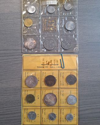 Lotto monete argento