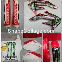 KIT PLASTICHE HONDA CRF 250 2004 2005 CRE 2006