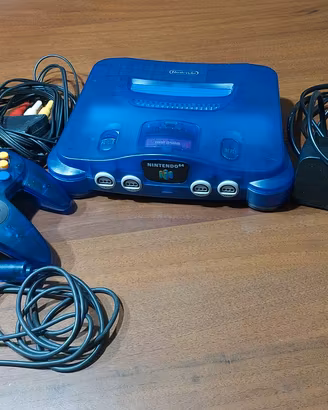 Nintendo 64 Limited Midnight blue clear
