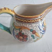 Teiera vintage ceramica brocca Deruta Sberna