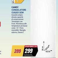 Congelatore verticale low frost Candy