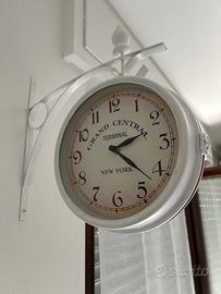 Orologio da appendere stile ferroviario