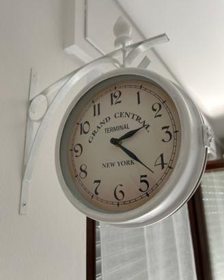 Orologio da appendere stile ferroviario