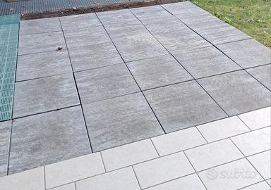 30 Lastra / Lastre in cemento per esterno / gazebo