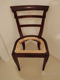  sedia restaurata