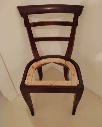  sedia restaurata