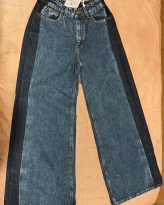 Jeans palazzo a gamba larga Susy mix