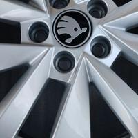 4 CERCHI IN LEGA ORIGINALI SKODA