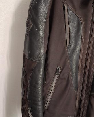 giacca da moto in pelle