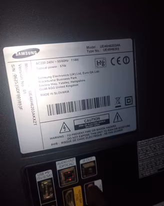 Samsung UE46H6203AK da 46 pollic