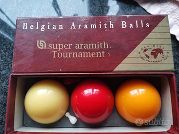 Palle da bigliardo, nuove mai usate