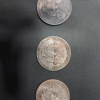 Lotto tre American Eagle argento 999