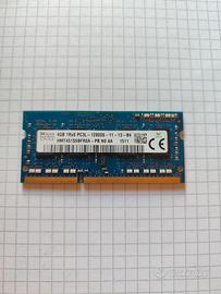 RAM 4GB DDR3L 1600MHz Laptop - SK Hynix PC3L-12800