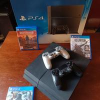 PS4 + 2 joypad+ 3 giochi 