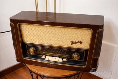 Radio d’epoca Fidelity anni ’50 funzionante