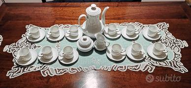 servizio 12 tazzine da caffè porcellana bavarese