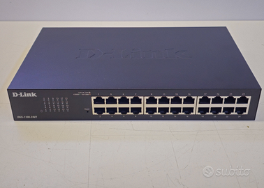 D-Link DGS-1100-24V2 Switch 24 porte / garanzia