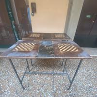 Tavoli Alti per Pub/Bar in Ferro e Legno