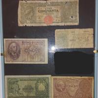 Banconote antiche collezione prezzo da concordare