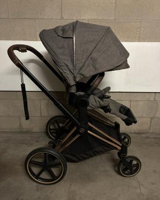 Passeggino cybex priam rose gold