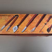 Set barbecue nuovo Brandani