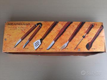 Set barbecue nuovo Brandani