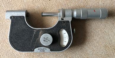 Micrometro Borletti 25 / 50 mm.