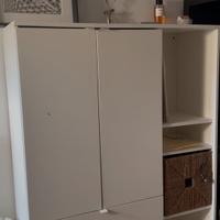 Armadio Vihals Ikea bianco