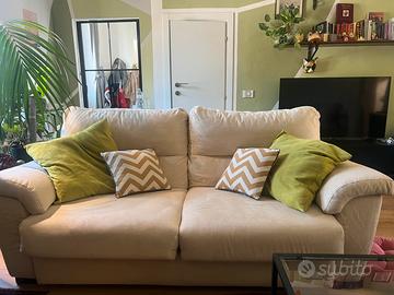 Divano Poltrone&Sofà panna/marrone