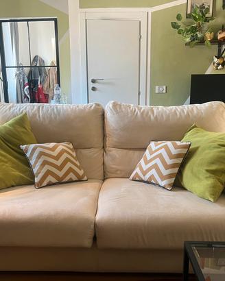 Divano Poltrone&Sofà panna/marrone