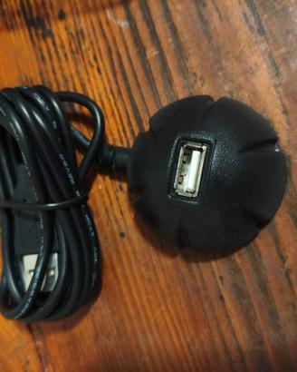 Supporto Magnetico USB da Scrivania con Cavo