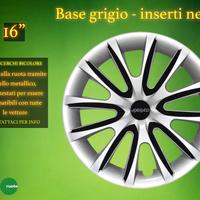 Set 4 Copricerchi 16" - vari colori