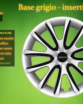 Set 4 Copricerchi 16" - vari colori