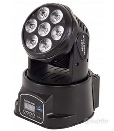 Coppia DJ Mini teste rotanti SAGITTER pro trattab.