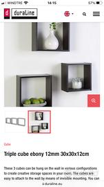 Mensole quadre a sbalzo