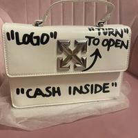 borsa off white