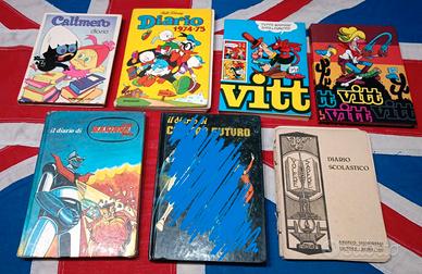 Diario scolastico vintage Mazinga Vitt